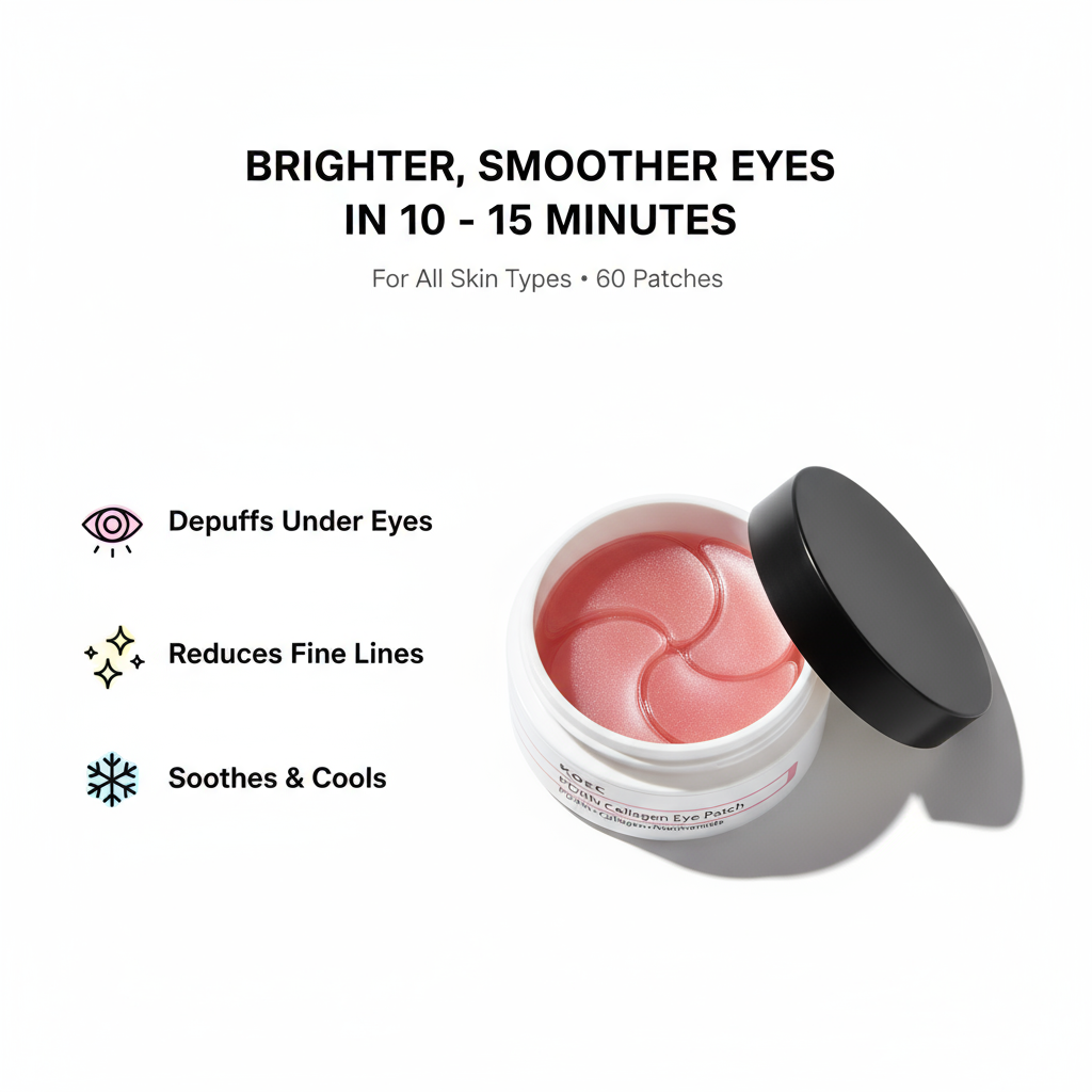 Collagen Hydrogel Eye Patches